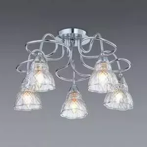 Люстра IDLamp 864/5PF-Chrome