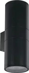 Уличный настенный светильник Ideal Lux Gun AP2 Big Nero