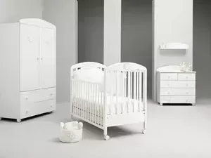 Кроватка детская Mibb Cuore Bianco (белый) LI662BO