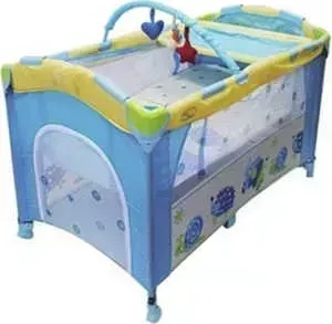 Манеж BEBE PLANETE Slip and Play LB (синий)