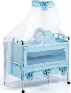 Кроватка детская Geoby TLY668R (RBLU)