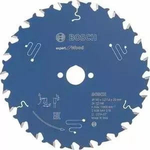 Диск пильный BOSCH 160х20мм 24зуба Expert for Wood (2.608.644.016)