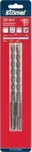 Бур STOMER SDS-Plus 8.0х100х160мм 2шт (SD-8x2)