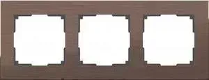 Рамка Werkel Aluminium алюминий коричневый WL11-Frame-03