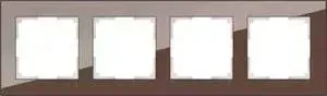 Рамка Werkel Favorit мокко WL01-Frame-04