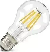 Лампа X-FLASH Филаментная светодиодная XF-E27-FL-A60-6W-2700K-230V Артикул 47659