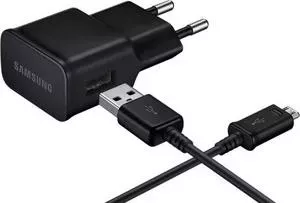 Сетевое зарядное устройство SAMSUNG EP-TA12 micro USB 2A Black (EP-TA12EBEUGRU)