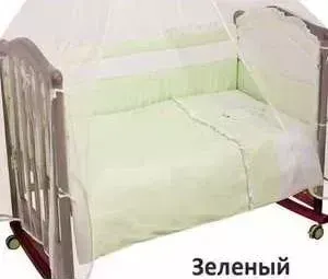Бампер Сонный Гномик "Пушистик" (зеленый/салатовый) 110/3