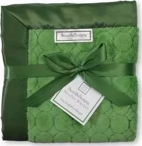 Плед SwaddleDesigns детский Stroller Blanket Pure Green Puff C (SD-168PG)