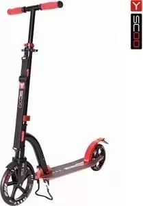 Самокат Y-Scoo RT 230 SLICKER DELUXE NEW Technology с амортизатором red