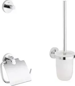 Набор аксессуаров для ванной Grohe Essentials 3 предмета (40407001)
