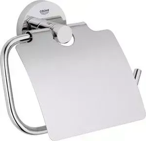 Держатель туалетной бумаги Grohe Essentials с крышкой (40367001)