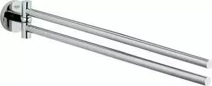 Держатель полотенца Grohe Essentials двойной, поворотный (40371001)