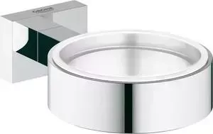 Держатель Grohe Essentials Cube для стакана, мыльницы, дозатора (40508001)