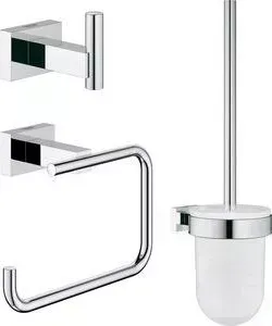 Набор аксессуаров для ванной Grohe Essentials Cube 3 предмета (40757001)