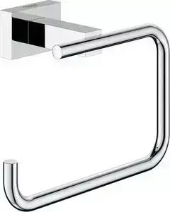 Держатель туалетной бумаги Grohe Essentials Cube без крышки (40507001)