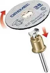Набор насадок Dremel 38мм 2шт Starter Set и держатель EZ SpeedClic (2615S406JC)