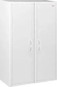 Шкаф верхний Меркана навесной лилия 50 см 2-х дверный белый (5283)