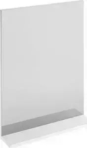 Зеркало CERSANIT Melar/Arteca 50х64.8х12 см с полочкой без подсветки белый (P-LU-MEL)