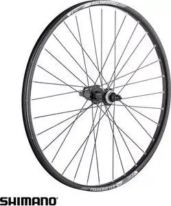 Колесо - Any - 26" заднее (без резины) обод 32 отв. втулка Shimano HB - TX505