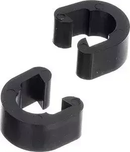 Клипса STG для оплеток YZ - 16014 (100) черн (100 шт)