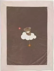 Плед Nattou 75х100 см Mia Basile Кролик и Мишка 562409 (123916)