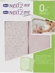 Набор постельного белья CHICCO Miss Pink (2 простыни), розовый 91652