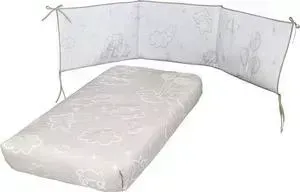 Набор для кроватки Micuna Dolce Luce покрывало+борт 120*60 TX-1650 beige