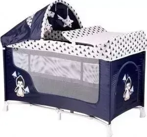 Манеж Lorelli San Remo 2 Rocker Сине-белый BlueWhite Penguin 1936