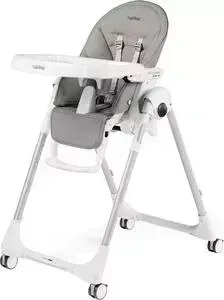 Стул для кормления PEG-PEREGO PRIMA PAPPA FOLLOW ME ICE (сер./эко-кожа) GL000880645