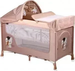 Манеж Lorelli San Remo 2 Plus Бежевый Beige Cool Cat 1935