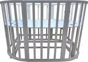 Кроватка детская JAKOMO трансформер Teo (бел) 9в1 маятник GL000996114