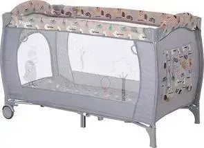 Манеж Pituso кровать Granada птички 2-уровневый 120x60 p613 bird