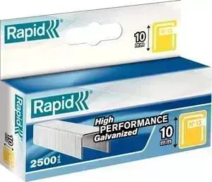 Скобы для степлера RAPID 10мм тип 13 2500шт Fineline (11840625)