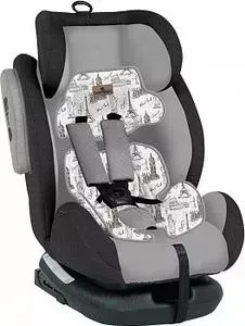 Автокресло Lorelli BBC-Q5 Rialto isofix 0-36 кг Черно-серый BlackGrey 1858