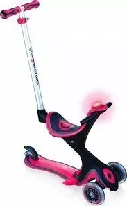 Трехколесный самокат с сиденьем Globber EVO Comfort PLAY 5 in 1 (красный)