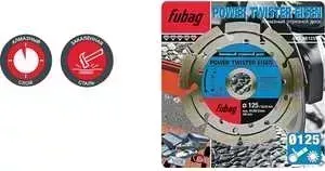 Диск алмазный FUBAG 230х22.2мм Power Twister Eisen (82230-3)