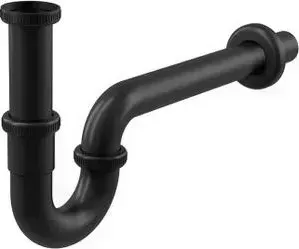 Сифон для раковины AlcaPlast черный (A4320BLACK)
