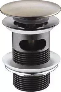 Донный клапан Wasserkraft Push-up светлая бронза (A046)