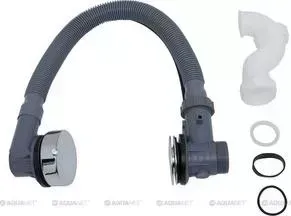 Слив-перелив для ванны AQUANET A1850 с сифоном, 75см (154846)