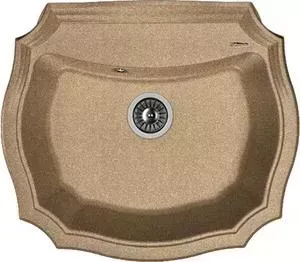 Мойка кухонная FLORENTINA Эмилия 640 коричневый FG (20.355.D0640.105)