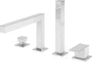 Смеситель на борт ванны CEZARES Porta (PORTA-BVDM4-BIO)