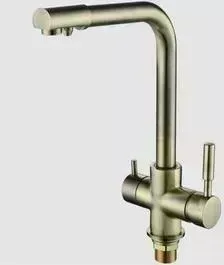 Смеситель для кухни Frap H52 бронза (F4352-4)