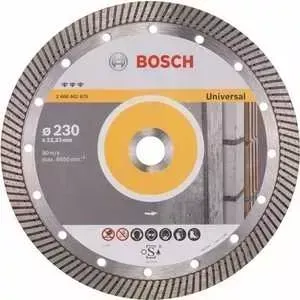 Диск алмазный BOSCH 230х22.2 мм Best for Universal Turbo (2.608.602.675)