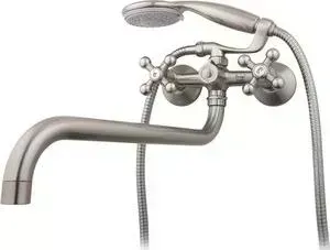 Смеситель для ванны Frap H19-5 сатин (F2619-5)
