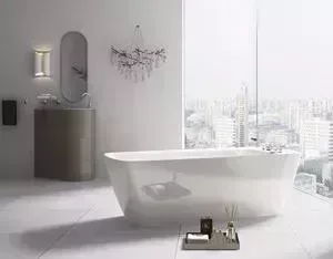 Акриловая ванна BELBANGO 167x75 слив-перелив золото (BB304 + BB39-OVF-ORO + BB39-T-ORO)