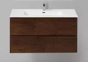 Тумба под раковину BELBANGO Pietra 100x55 polissandro (PIETRA-1000-2C-SO-PL)