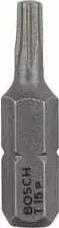 Бит BOSCH TX15 х25мм 25шт Torx Extra Hart (2.607.002.495)