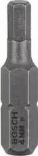 Бит BOSCH HEX4 х25мм 3шт Extra Hart (2.607.001.724)