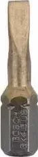 Бит BOSCH SL 0.6х4.5мм х25мм 3шт Max Grip (2.607.001.490)